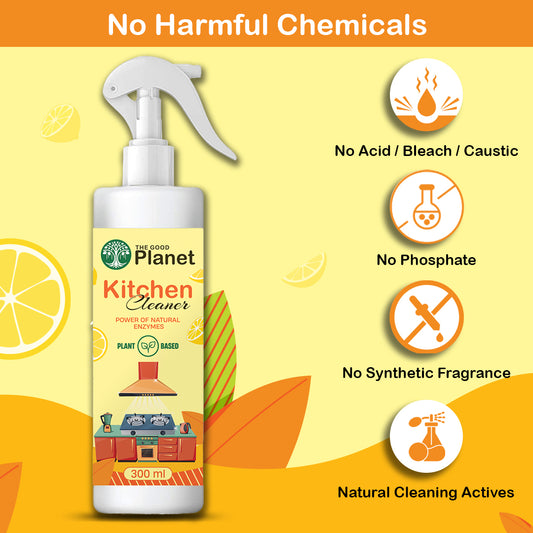 Kitchen Cleaner for spotless shiny kitchen, 300ml