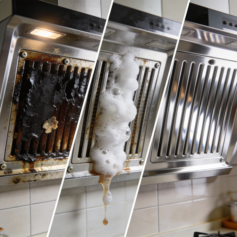 Deep Cleans Chimney Filters